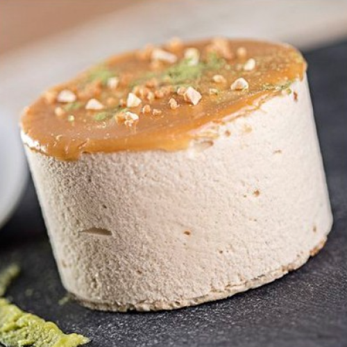 Tentacion helada de turrón y wasabi