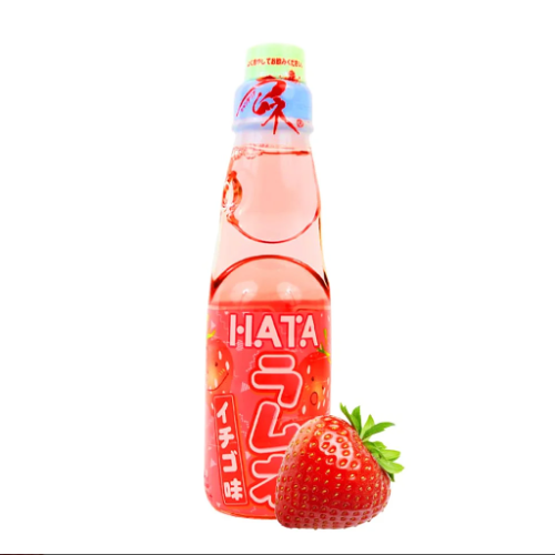 Bebida japonesa sabor fresa